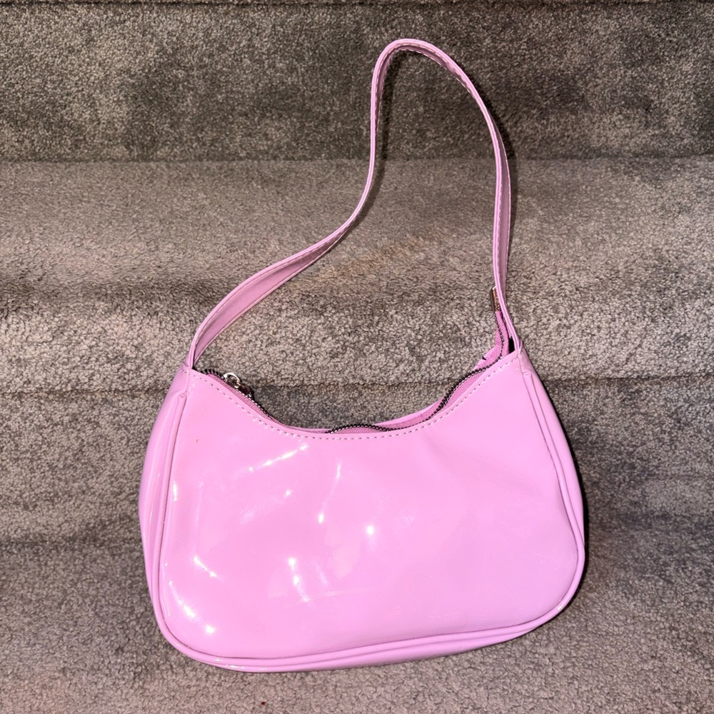 Elegant Purple Women's Shoulder Bag